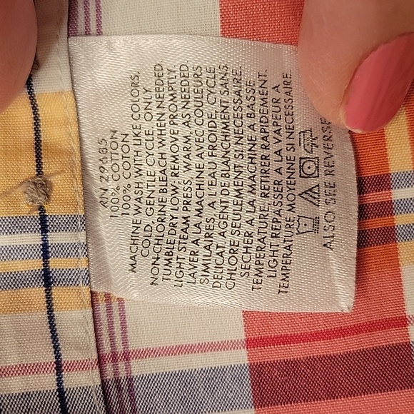 Pendleton cotton plaid shirt - Picture 4 of 4